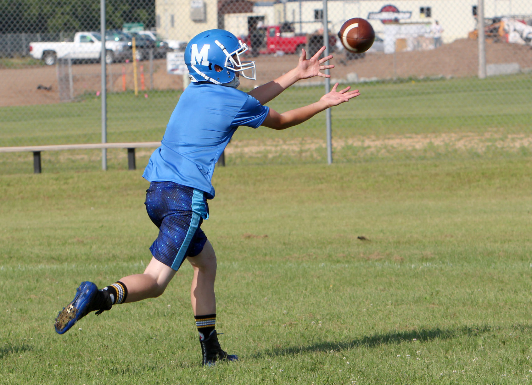 McDonell football practice 8-7-19